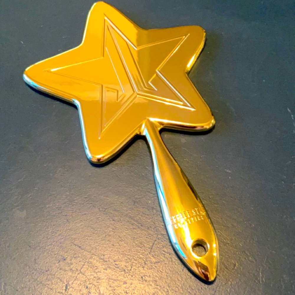 Jeffree Star Gold Star Handheld Mirror